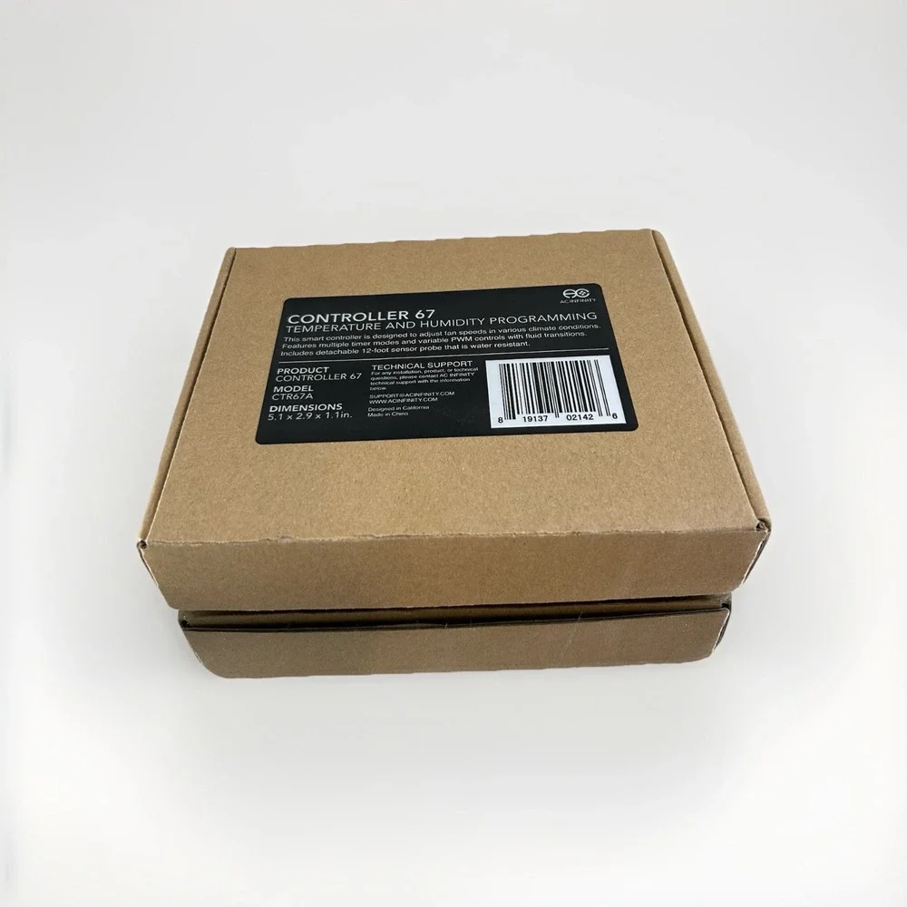 CONTROLLER 67, Temperature and Humidity Bluetooth Fan Controller with‎ Timers
